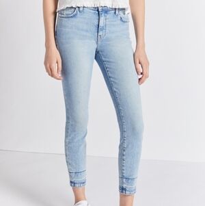 Current Elliott High Rise Light Wash Stiletto Skinny Jeans - Size 26
